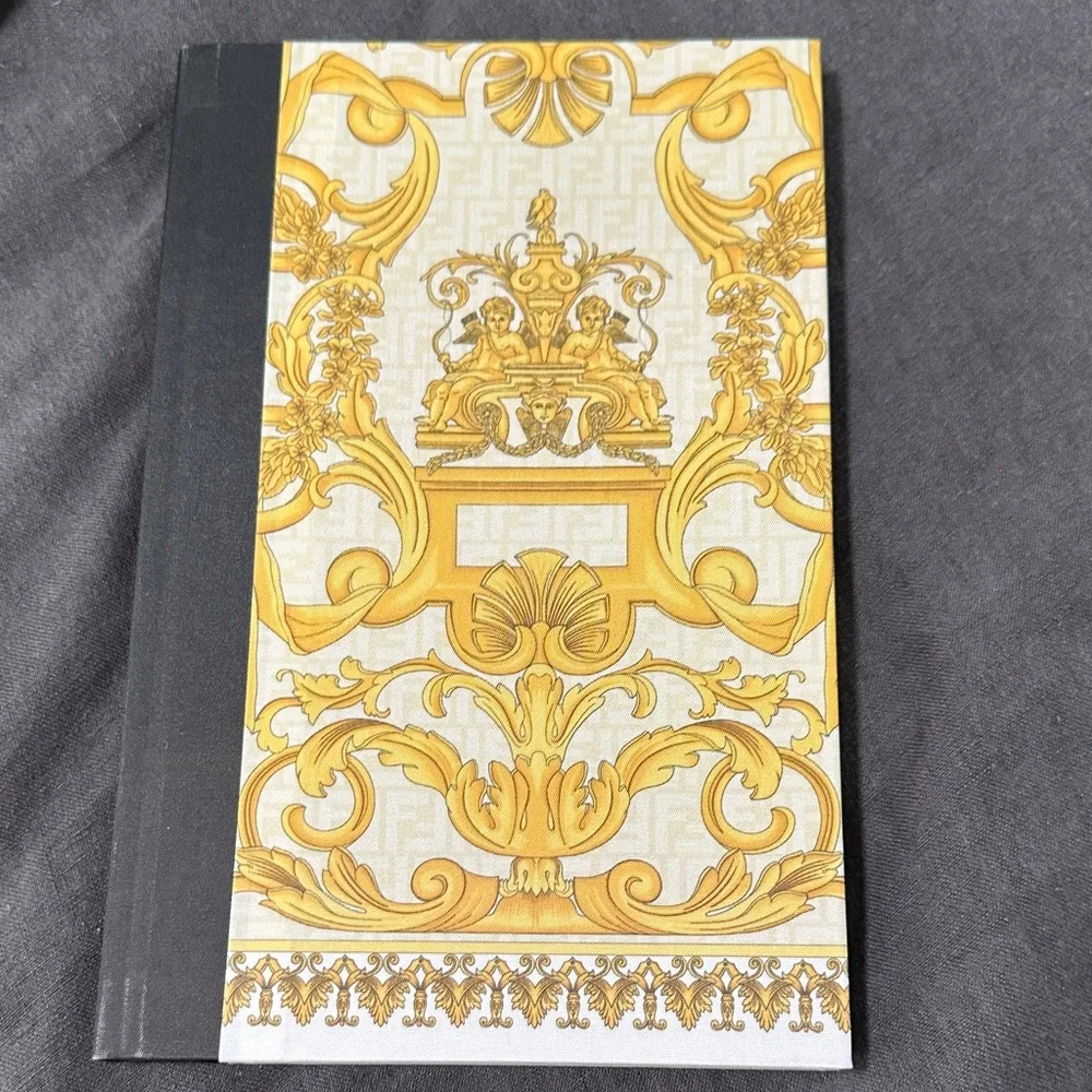 Fendi Versace - Fendace Gold and Black Ornate Journals - Picture 4 of 6